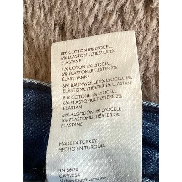 Anthropologie pilcro the skipper wide leg high rise jeans womens size 25 - Picture 16 of 16